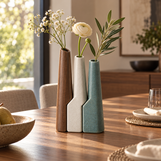 Joining Vessels Sculptural Vase Set