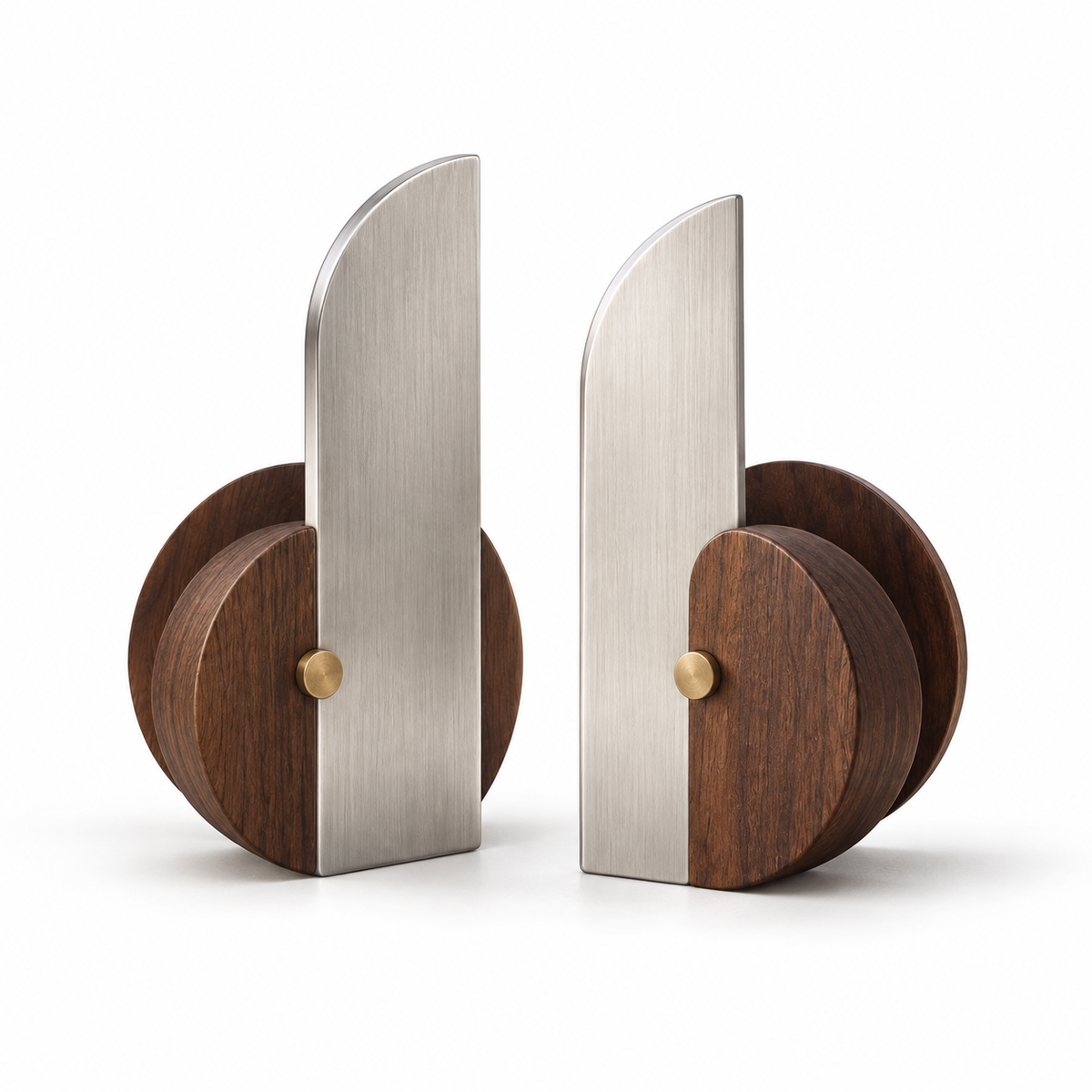 Balance Fins Sculptural Bookends