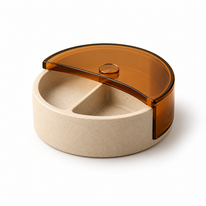 Season Moon Divided Condiment Box