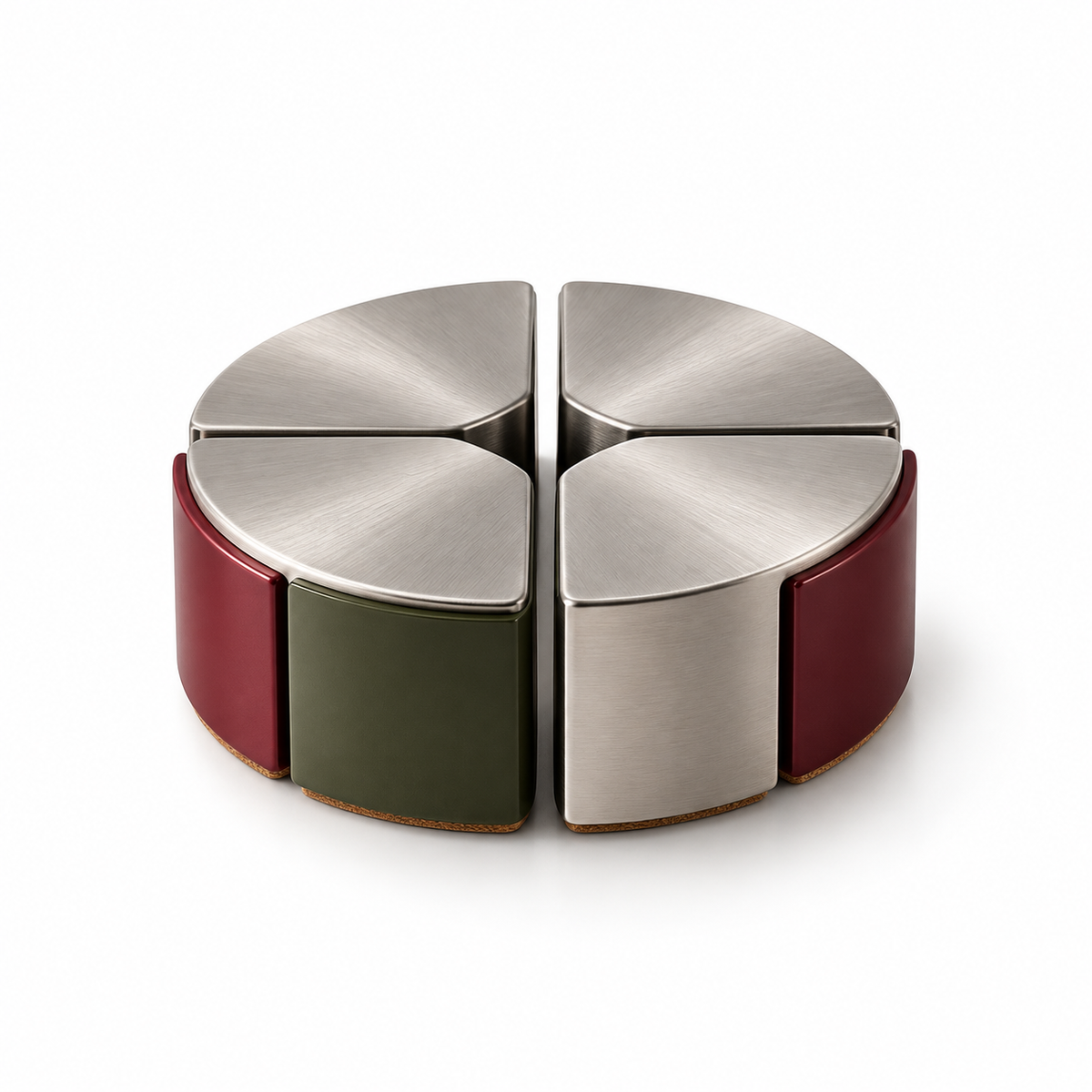 Compass Weights Sculptural Napkin Weights