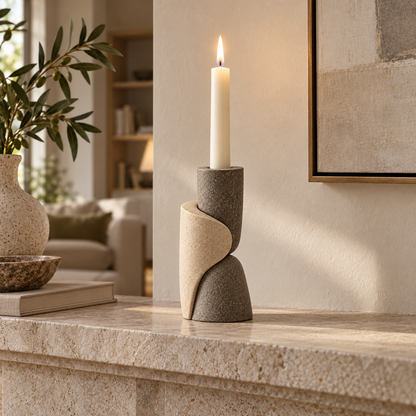 Counterform Sculptural Candleholder