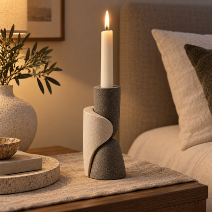 Counterform Sculptural Candleholder