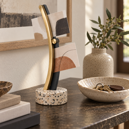 Memory Rails Sculptural Photo Holder