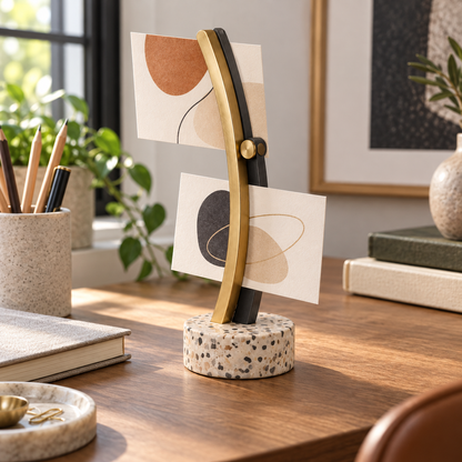 Memory Rails Sculptural Photo Holder