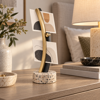 Memory Rails Sculptural Photo Holder