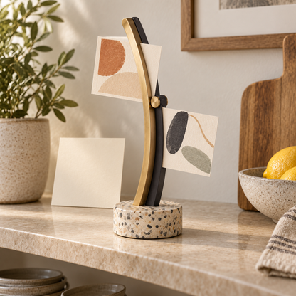 Memory Rails Sculptural Photo Holder