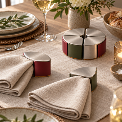 Compass Weights Sculptural Napkin Weights